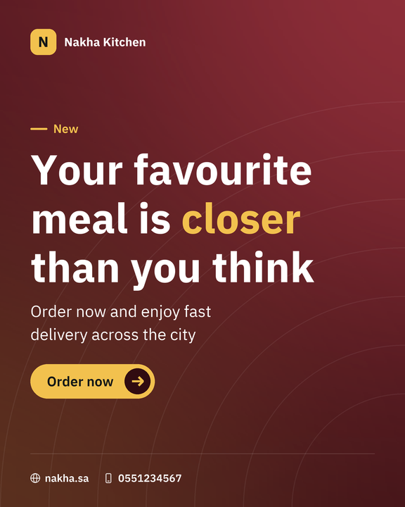 Real designs generated automatically by Hassad for different businesses